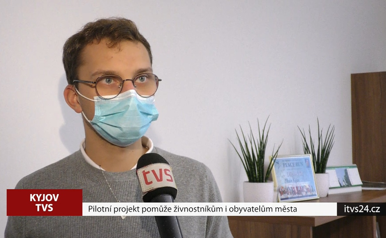 Das Fernsehen TVS hat einen Bericht über Corrency in Kyjov gesendet
